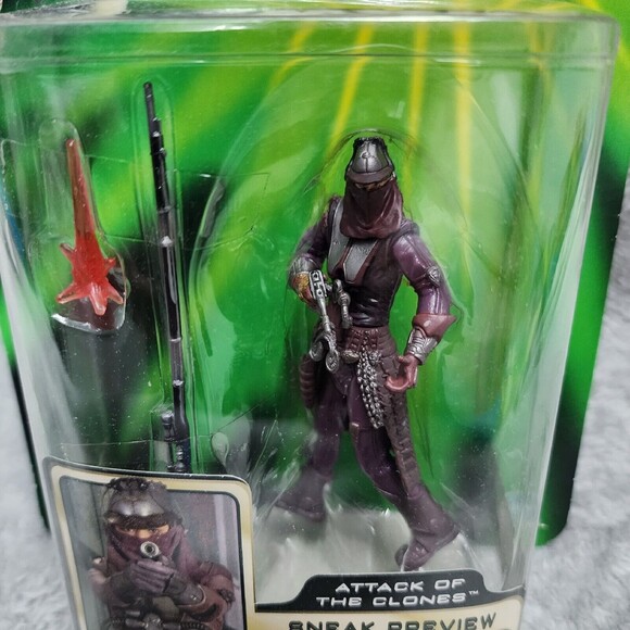 Star Wars Power of The Jedi Sneak Preview Zam Wesell Action Figure - Picture 3 of 4